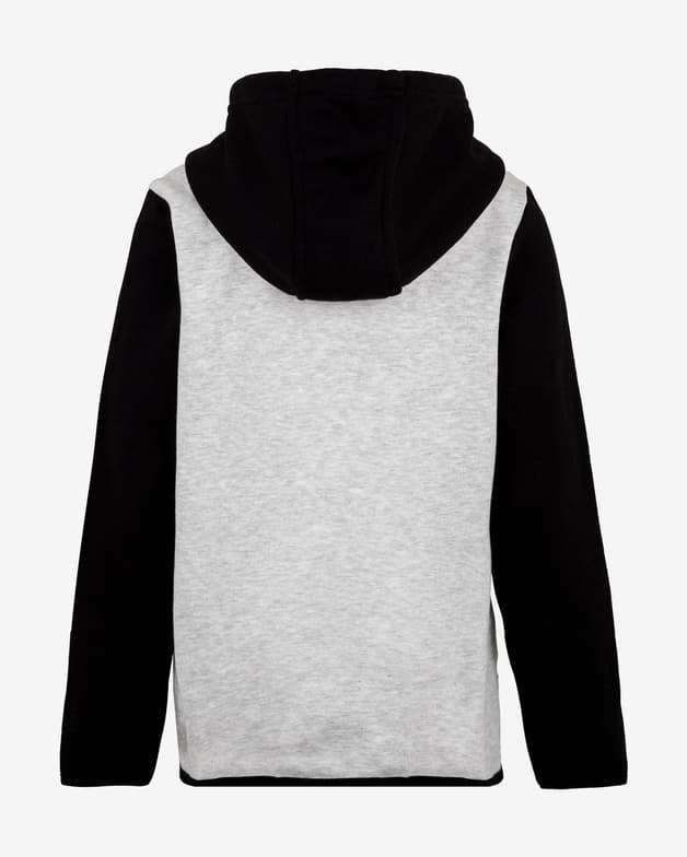 Sudadera con capucha Kappa BTS Bazilo negro gris infantil - #2