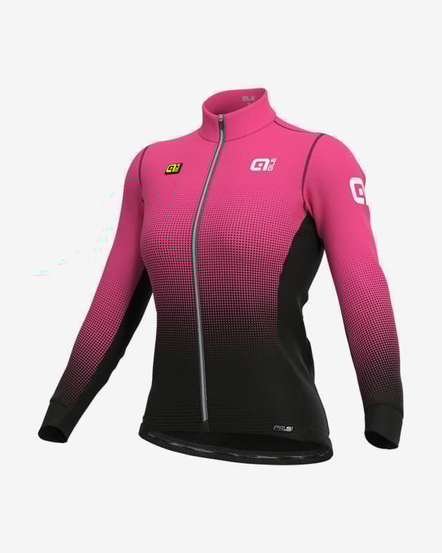 Maillot Alé Dots PR-System manga larga rosa mujer - #1