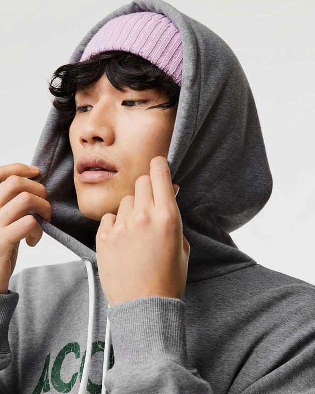 Sudadera con capucha Lacoste Cavaliere gris - #5