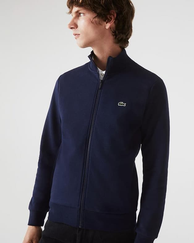 Sudadera Lacoste Regular Fit Felpa Full Zip azul marino - #3