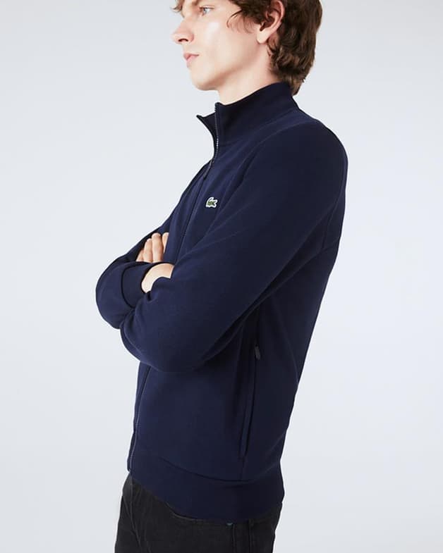 Sudadera Lacoste Regular Fit Felpa Full Zip azul marino - #5
