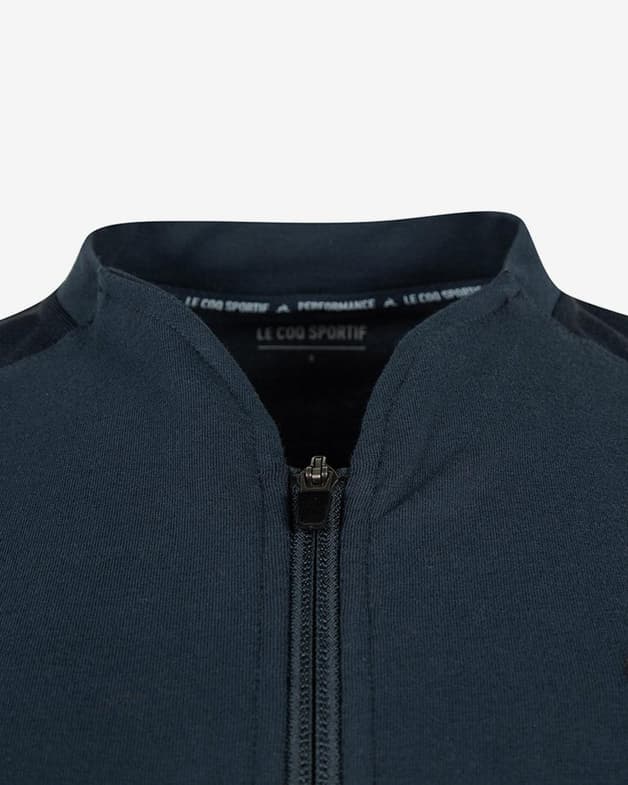Sudadera Le Coq Sportif Training Performance Nº1 Full Zip azul oscuro mujer - #4