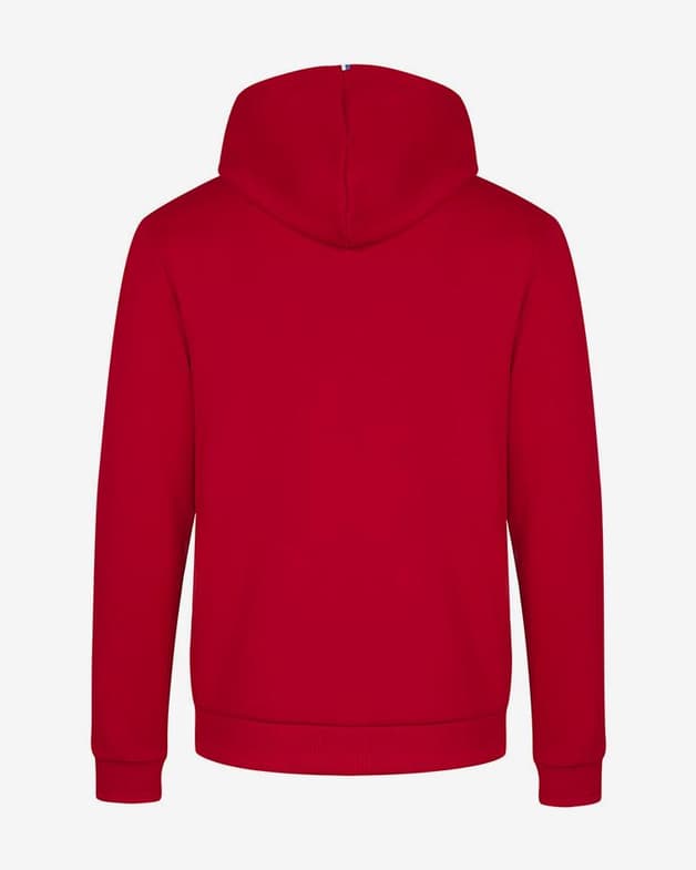 Sudadera con capucha Le Coq Sportif Saison 2 Nº1 rojo blanco - #2