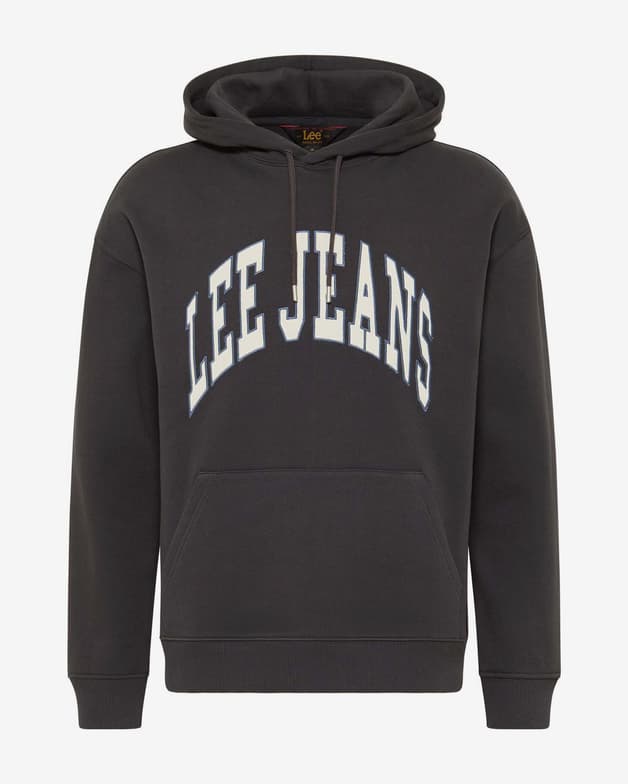 Sudadera con capucha Lee Varsity negro - #1