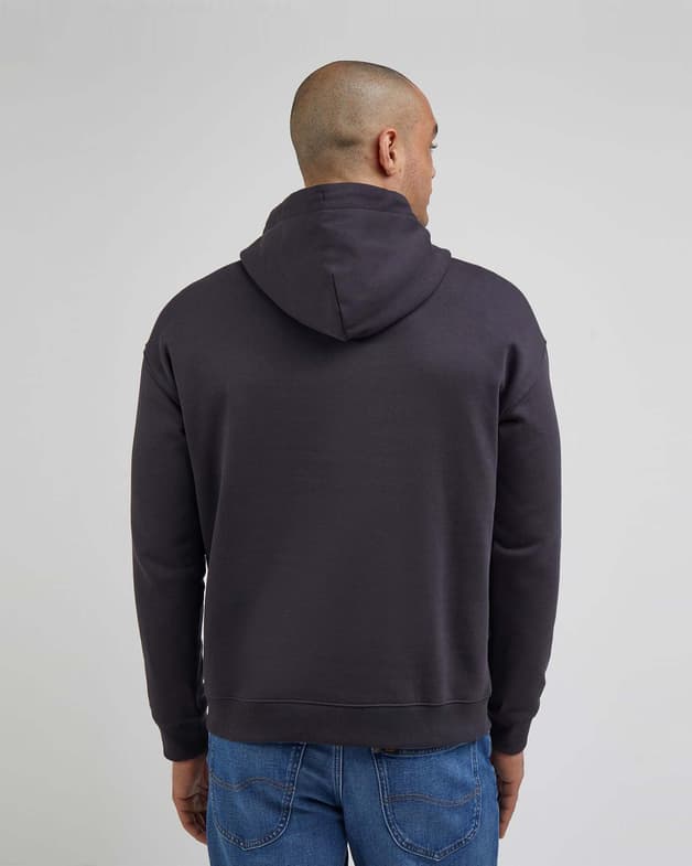 Sudadera con capucha Lee Varsity negro - #3