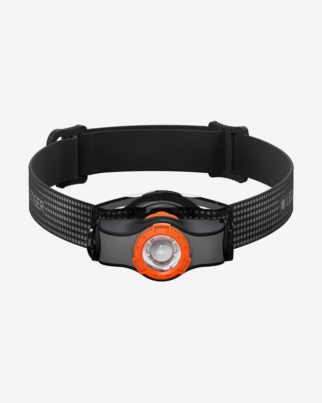 Luz frontal Led Lenser MH3 200 lm negro naranja - #1