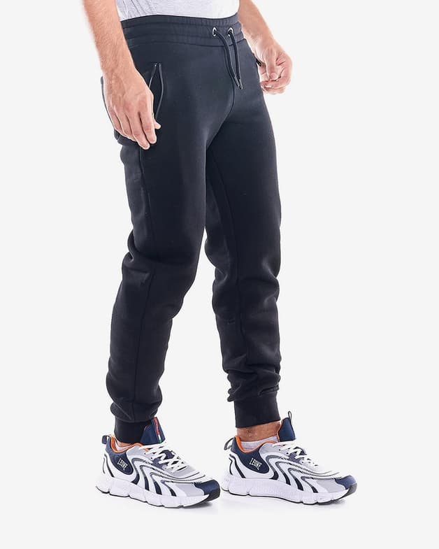 Pantalón largo Leone 1947 Soft Basic negro - #1