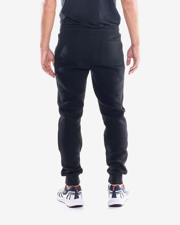 Pantalón largo Leone 1947 Heavy Basic negro blanco - #4