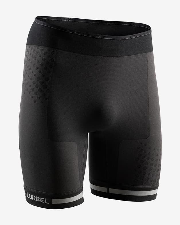 Korte legging Lurbel Spirit Shorts zwart grijsachtig - #1