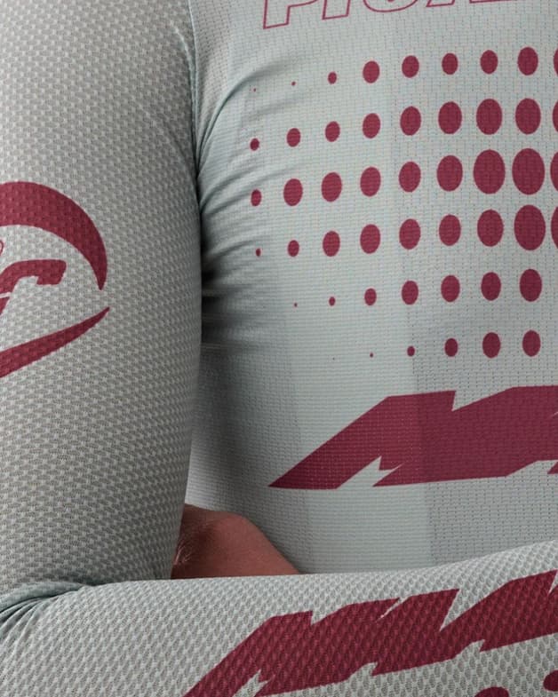 Maillot MAAP Aether Pro Air 3.0 manga larga gris granate - #8