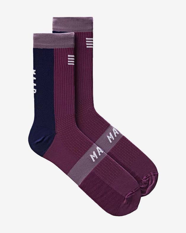 Calcetines MAAP Rival violeta azul - #1