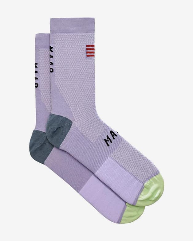 Calcetines MAAP Flag lila verde claro - #1
