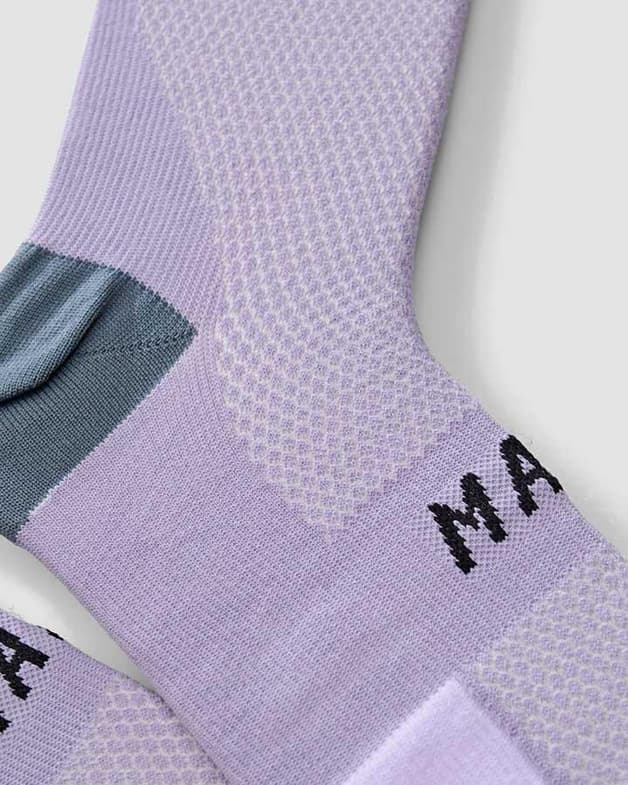 Calcetines MAAP Flag lila verde claro - #3