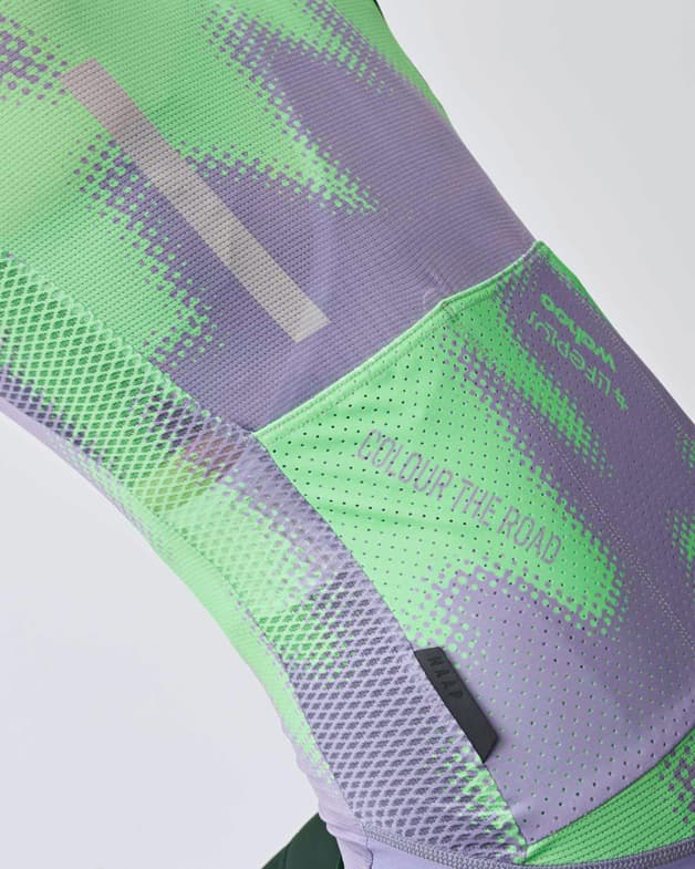 MAAP X Lifeplus-Wahoo 2024 Pro Air 2.0 langærmet cykeltrøje grøn lilla dame - #5