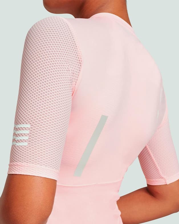 Maillot MAAP Evade Pro Base 2.0 manga corta rosa pálido mujer - #5
