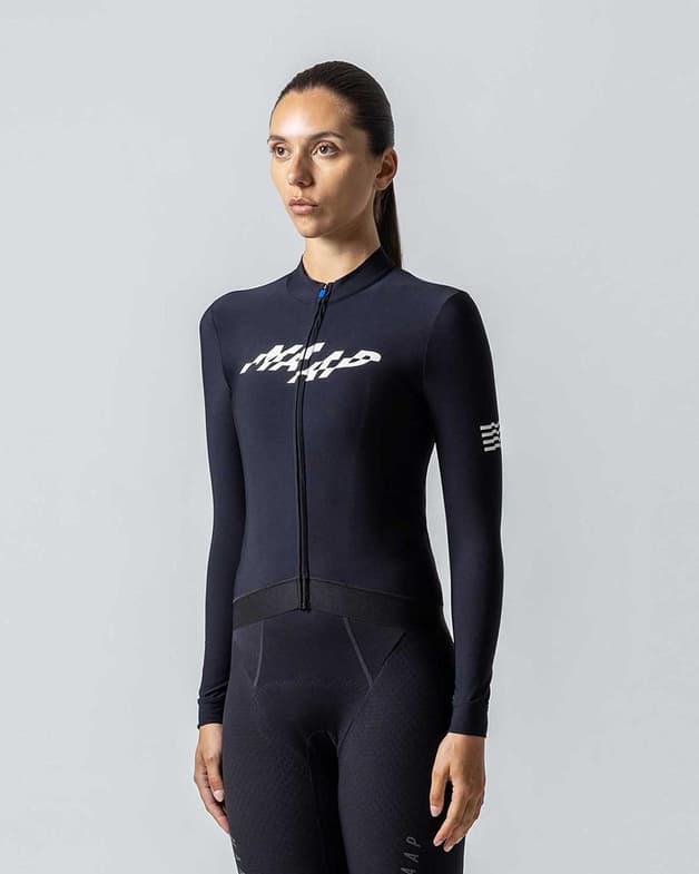 Maillot MAAP Fragment Thermal 2.0 manga larga negro mujer - #2