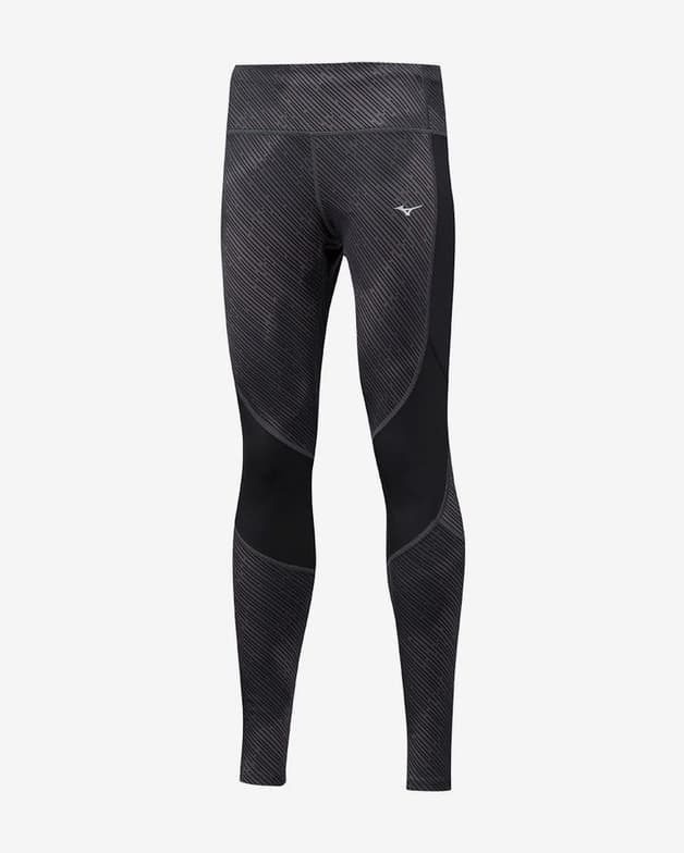 Malla larga Mizuno Impulse Printed negro gris mujer - #1