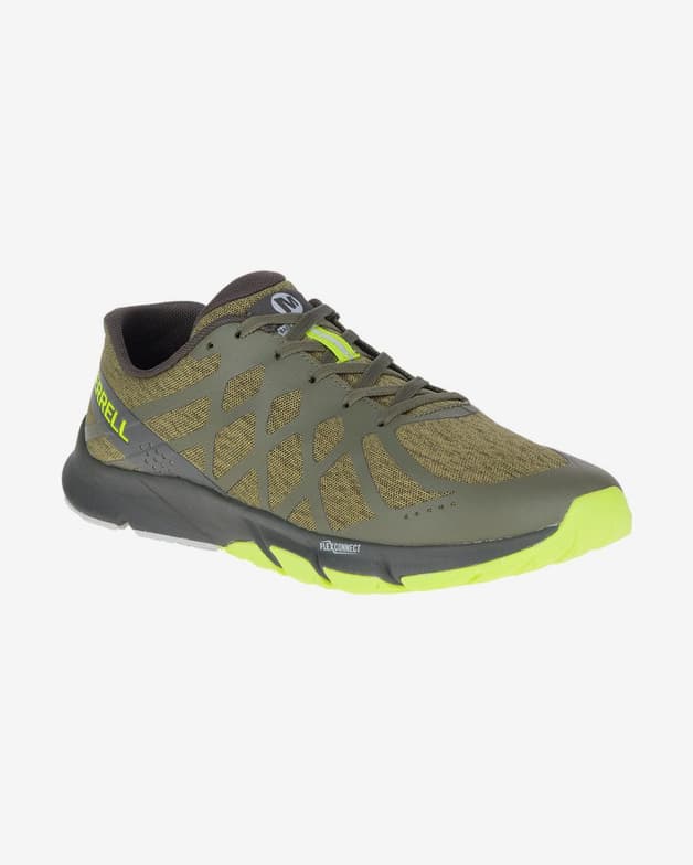 Zapatillas Merrell Bare Access Flex 2 verde gris - #1