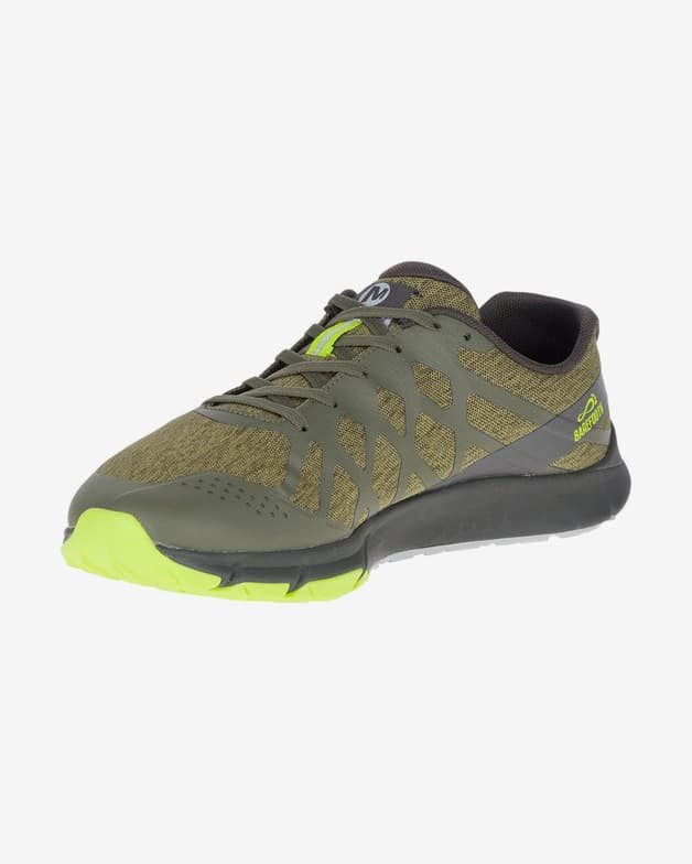 Zapatillas Merrell Bare Access Flex 2 verde gris - #2