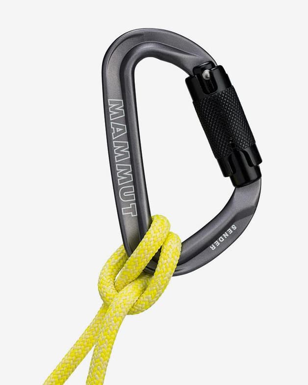 Mosquetón Mammut Sender Twist-Lock Carabiner gris - #2