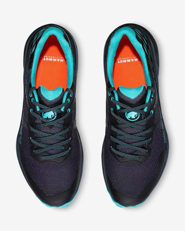 Zapatillas Mammut Sertig II Low GORE-TEX negro azul mujer - #4
