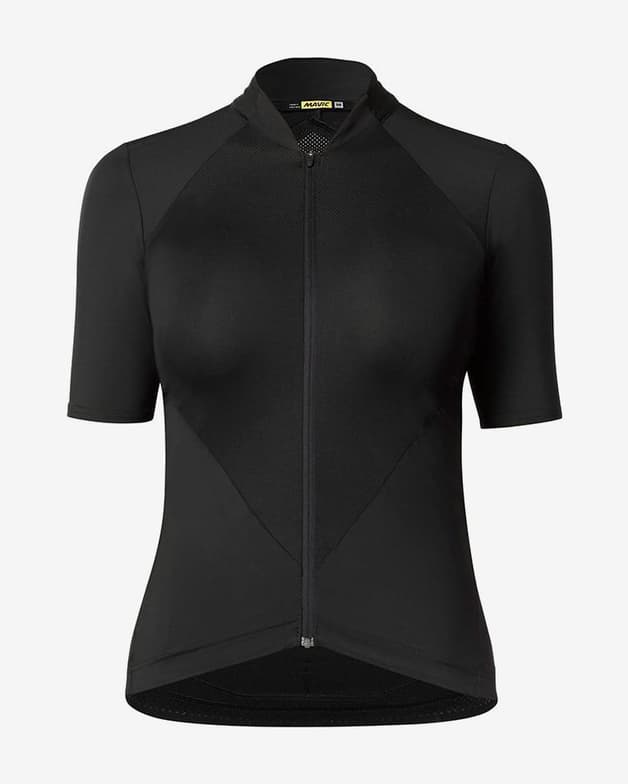Maillot Mavic Sequence manga corta negro gris mujer - #1