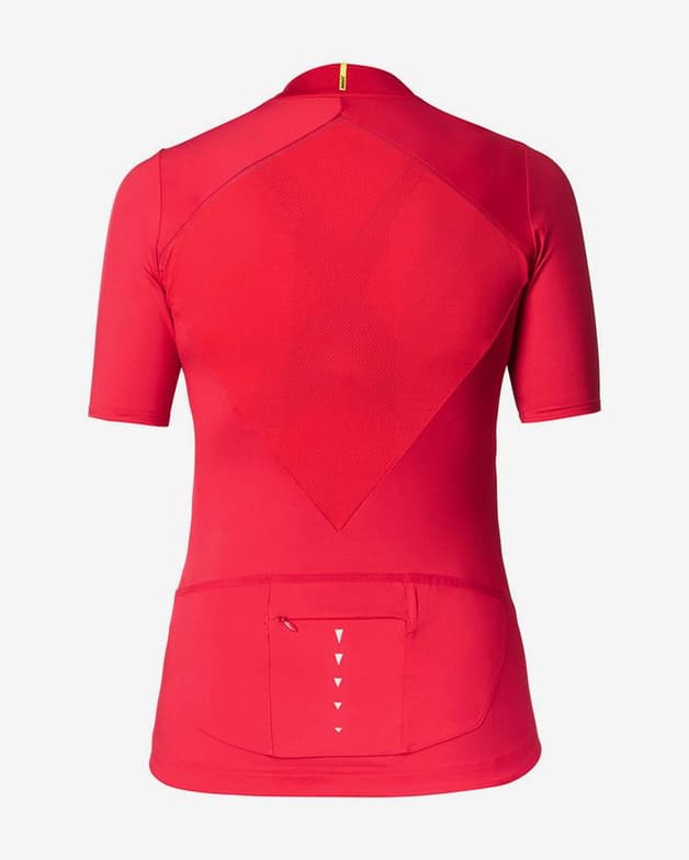 Maillot Mavic Sequence manga corta rojo claro rojo oscuro mujer - #2