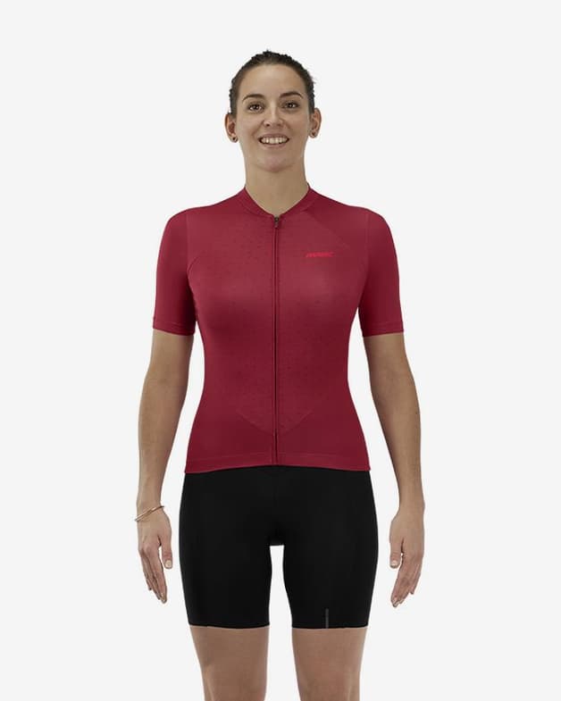 Maillot Mavic Sequence manga corta rojo mujer - #3