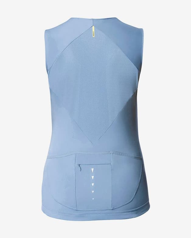 Maillot Mavic Sequence sin mangas azul mujer - Corte Slim - #2