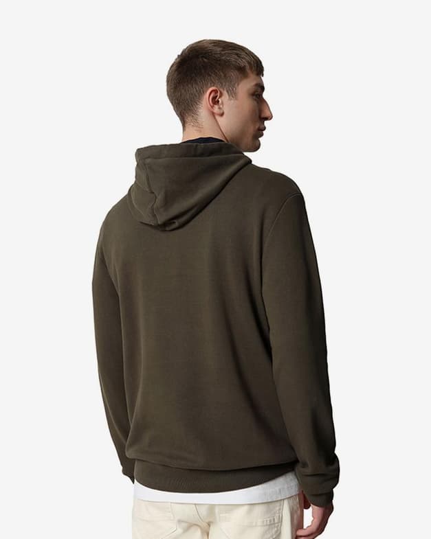 Sudadera con capucha Napapijri Burgee Summer 3 verde - #5