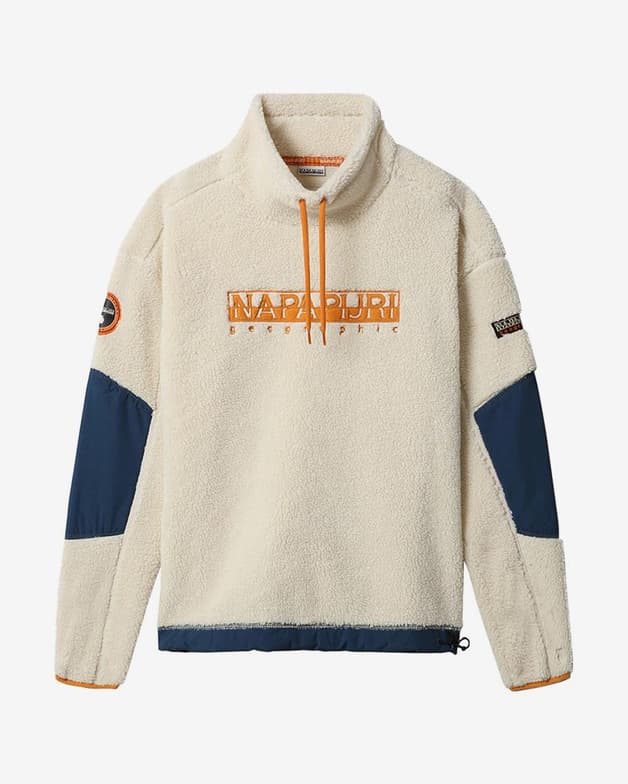 Sudadera Napapijri Teide T 1 blanco azul naranja - #1