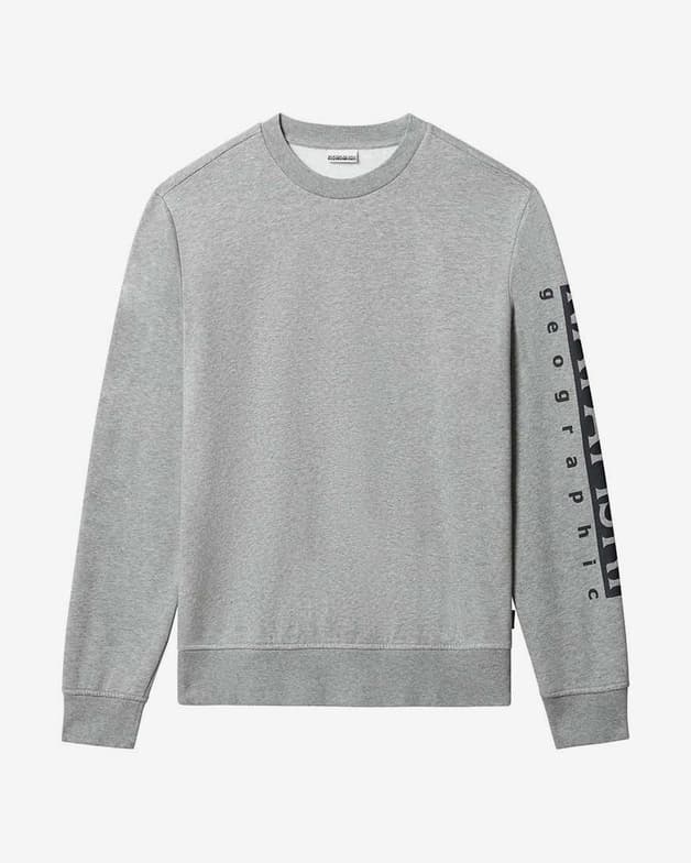 Sudadera Napapijri Badas gris claro azul marino - #1