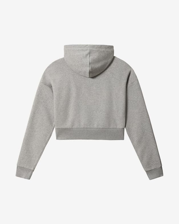 Sudadera con capucha Napapijri Burgee Cropped gris claro mujer - #2