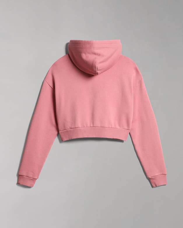 Sudadera con capucha Napapijri Box Crop 2 rosa mujer - #2