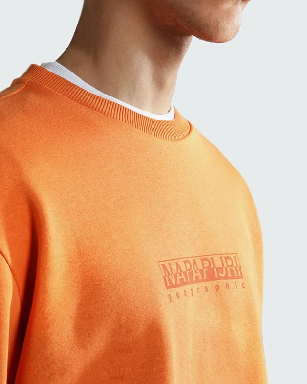 Sudadera Napapijri Box naranja - #5