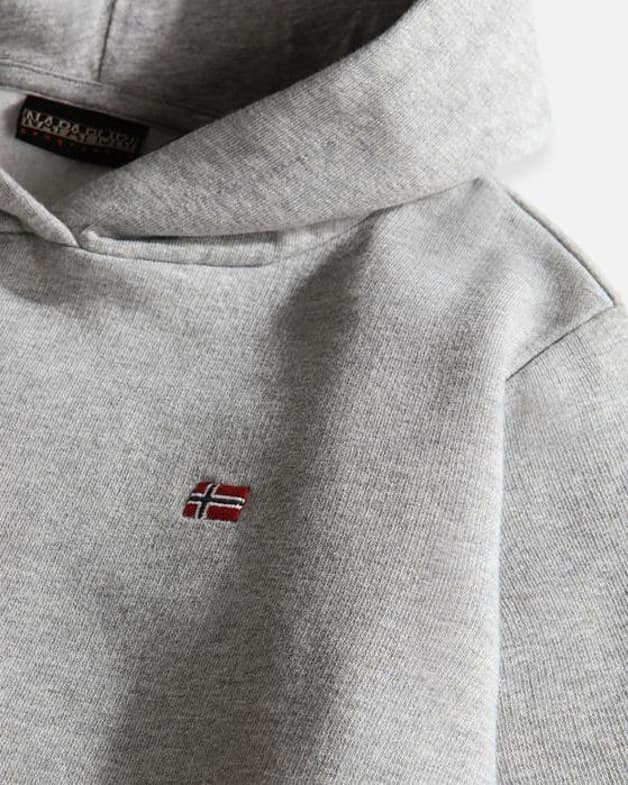 Sudadera con capucha Napapijri Balis gris claro infantil - #3
