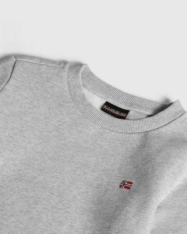 Sudadera Napapijri Balis 2 gris claro infantil - #3
