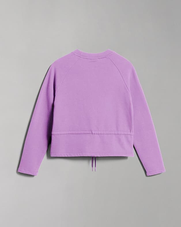 Sudadera Napapijri Box C lila blanco infantil - #2