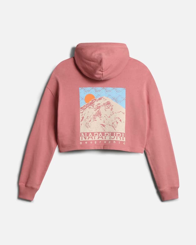 Sudadera con capucha Napapijri Cenepa rosa mujer - #2