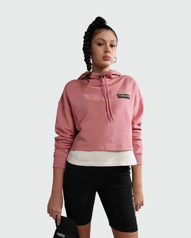 Sudadera con capucha Napapijri Cenepa rosa mujer - #4