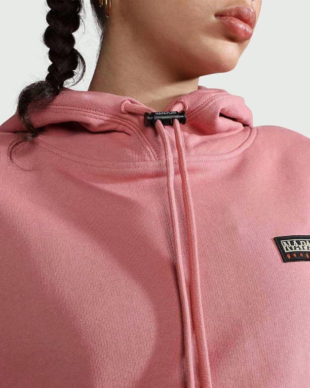 Sudadera con capucha Napapijri Cenepa rosa mujer - #5