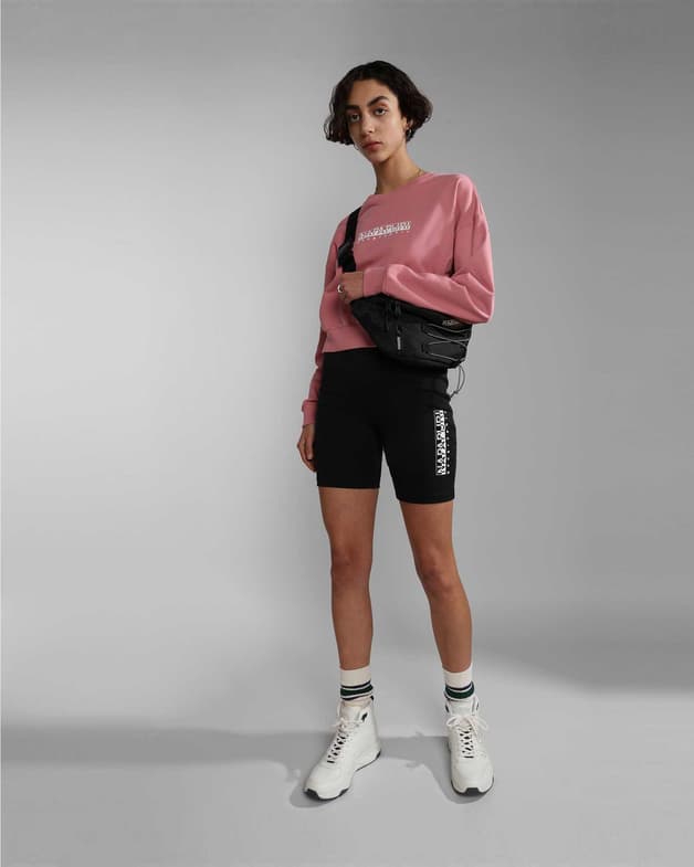 Sudadera Napapijri Box rosa blanco mujer - #3