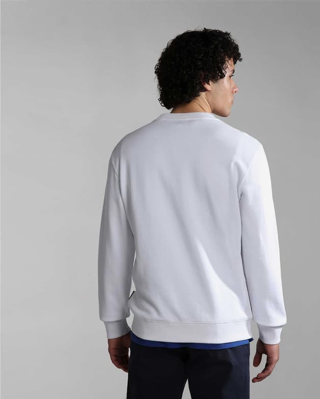 Sudadera Napapijri Guiro blanco rojo - #4