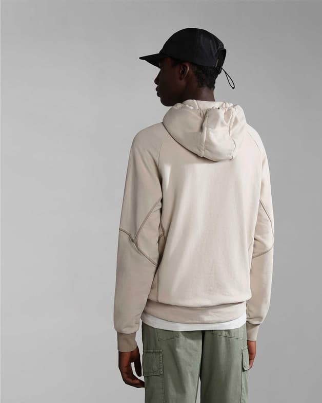Sudadera con capucha Napapijri Santiago beige - #4