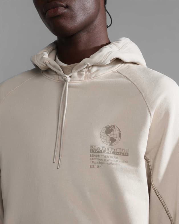 Sudadera con capucha Napapijri Santiago beige - #5