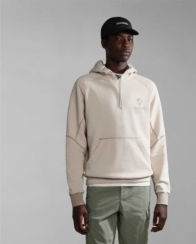 Sudadera con capucha Napapijri Santiago beige - #6