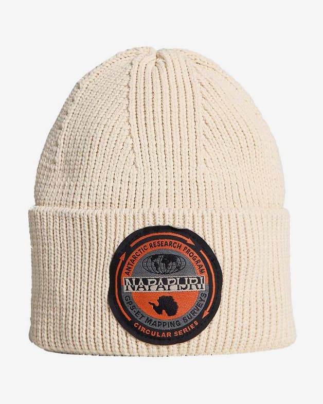 Gorro Napapijri Circular blanco crema - #1