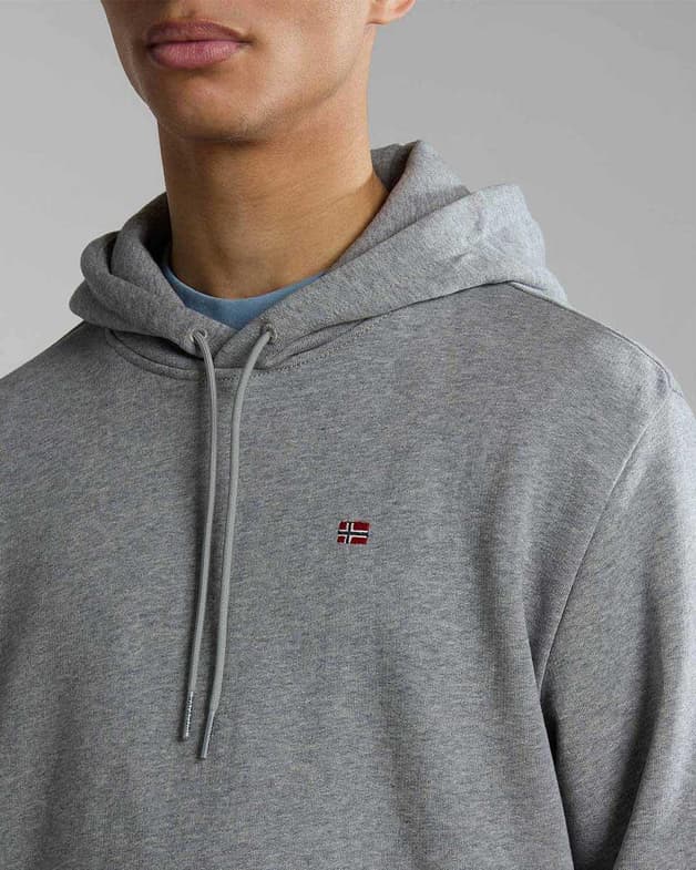 Sudadera con capucha Napapijri Balis gris rojo - #5