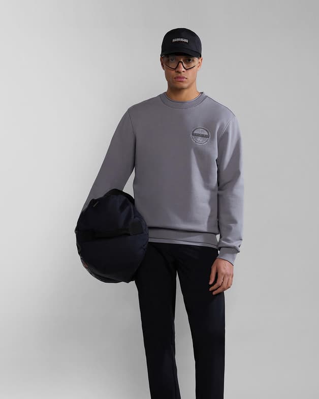 Sudadera Napapijri Bollo gris neutro - #6