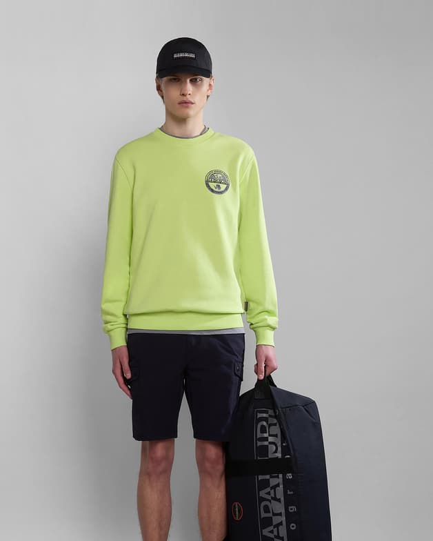 Sudadera Napapijri Bollo verde amarillo - #5
